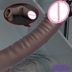 Extensor de Pene para Hombres, Alargador de Pene, Retrasa la Eyaculación, Mejora la Erección, Juguetes Sexuales para <span class=keywords><strong>Parejas</strong></span>, Funda Alargadora de Pene - Product Image 2