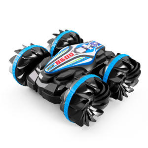 Coche de Acrobacias con Control Remoto RC a <span class=keywords><strong>Precio</strong></span> de Fábrica, Coche de Juguete con Brazo Oscilante de Cuatro Ruedas para Niños, Terrestre y Acuático, Coche de Juguete con Radio Control - Product Image 1