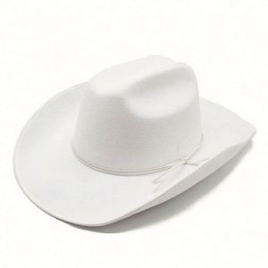 Sombreros Fedora Baratos al por Mayor, Sombrero de Vaquero Mexicano de Fieltro de Lana, Poliéster y Algodón para Hombre - Product Image 6