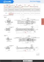 Actionneurs linéaires en acier JLCMC KK100, module linéaire CNC personnalisé avec vis à billes pour machine CNC