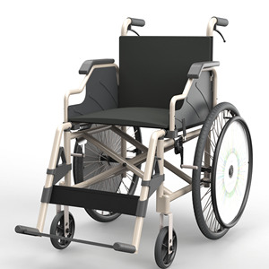 Fauteuil roulant manuel léger en aluminium 2026, capacité 120 kg, conception pliable facile, spécial pour adultes - Product Image 1