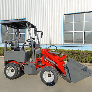 China Wielladers 0,5t 0,9t 1t 1,2t Elektrische Compacte Converter Kleine Hoge Kwaliteit Mini Machines Wiellader - Product Image 1