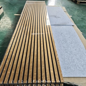 Panneau mural insonorisant en bois pour studio d'enregistrement, installation facile, décoration intérieure, panneaux muraux acoustiques en bois - Product Image 6