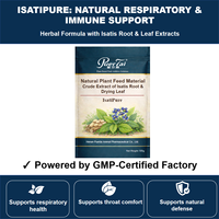 Extrait de feuilles de racine d'isatis IsatiPure pour poulets |   Extrait d'herbes de qualité alimentaire |   Soutien immunitaire respiratoire naturel |
