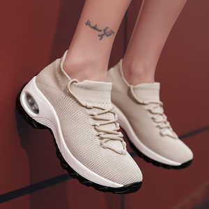 <span class=keywords><strong>2021</strong></span> Chaussure, calcetín de tacón informal para mujer, zapatillas ligeras para caminar y deportes, calzado para correr, transpirable, Tenis femeninos de primavera - Product Image 6