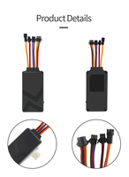 Rastreador GPS para Vehículos GT01 2G, Rastreador GPS para Automóviles con Relé de Parada del Motor, Dispositivo de Rastreo GPS SOS en Tiempo Real