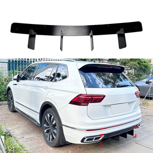 สปอยเลอร์หลังแบบมันเงาสีดำ ยี่ห้อ Amp-Z สำหรับรถยนต์ Volkswagen Tiguan R-Line Mk2.5 ปี 2021-23 สไตล์แต่ง - Product Image 1