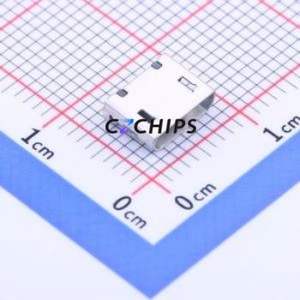 MC-603-AWT USB Connector SMD Connector ( Connector Type: Micro-B )( Gender: Female )( Mounting Type: Horizontal Mount ) - Product Image 1