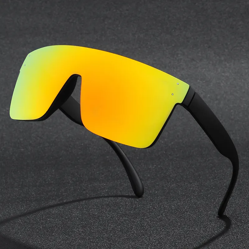 square one piece lens custom logo bicycle women sun glasses mens river sports polarized fishing cycling sunglasses 2021