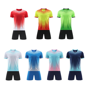 Camisetas de Fútbol para Hombre, Niños y Adultos, Manga Corta, Pantalones Cortos de Fútbol, Uniformes de Entrenamiento - Product Image 1
