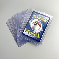 200 Protège-cartes classiques en plastique à chargement par le haut (100 Protège-cartes rigides en plastique, 100 Protège-cartes protecteurs 3"x4")