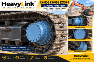 Pièce de rechange pour excavatrice Hitachi EX400-3 EX400-5 EX450-3 : Ensemble porte-engrenage planétaire de boîte de translation finale - Product Image 5