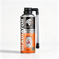 Gladiator GT15 Mastic et gonfleur pour pneus – Réparation temporaire d'urgence pour pneus de voiture