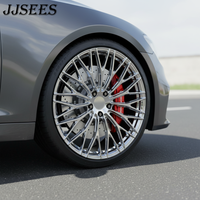 JJSEES Jantes forgées personnalisées 5x120 en alliage T6, 20-24 pouces, design multi-rayons brossé pour Range Rover Sport Vogue L405 Passenger 35mm