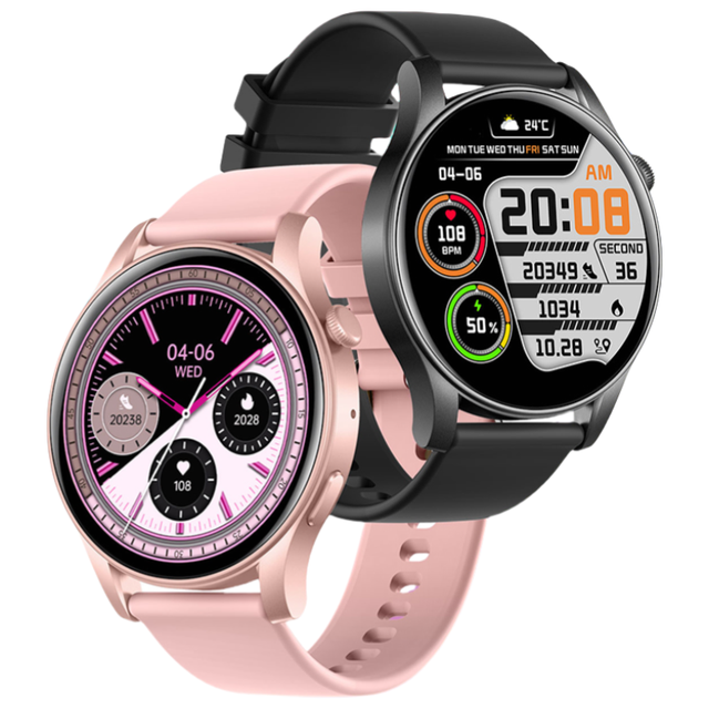 AMOLED Full Touch Screen KC88 Smart Watch Waterproof Heart Rate Monitor Calling Multi Sports Mode Smartwatch for Men Women