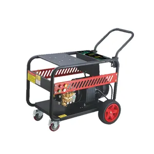 4KW 5.5HP 2900PSI 200BAR Electric drive sewer drain water jet cleaning High Pressure Car Washer Machine