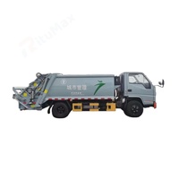 Camion poubelle manuel diesel JMC personnalisé de qualité supérieure pour la gestion des déchets et les services d'assainissement, haute performance