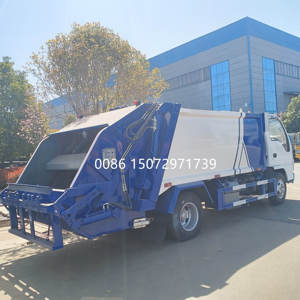 Hot bán Hướng dẫn sử dụng DIESEL Thùng rác bin nhà máy trực tiếp đường phố làm sạch rửa xe tải rác nén xe tải lõi thành phần động cơ - Product Image 5