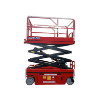 Équipement de nettoyage à haute altitude 6m élévateur à ciseaux capacité 230kg climatiseur grue de levage portable