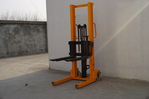 Chariot élévateur manuel électrique pour palettes 500kg 1000kg 1500kg, transpalette hydraulique, chariot élévateur à mât télescopique - Product Image 4