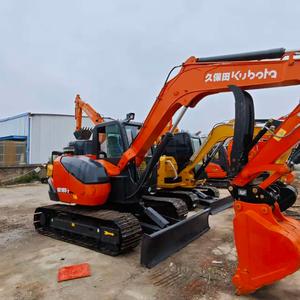 Excavadora de Cadenas Kubota KX185 Usada a Precio de Fábrica, Miniexcavadora de 8 Toneladas de Segunda Mano, Maquinaria de Construcción en Venta - Product Image 1