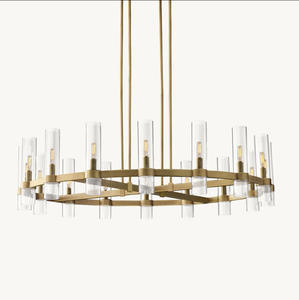 Suspension en cuivre de style <span class=keywords><strong>baroque</strong></span> français Hall d'entrée Lumière en laiton Style européen Suspendu <span class=keywords><strong>Grand</strong></span> <span class=keywords><strong>Lustre</strong></span> - Product Image 2