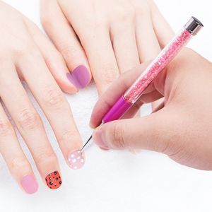 Hadiyahbeauty <span class=keywords><strong>ปาก</strong></span>กาพู่กันวาดลายเส้นแกะสลักแบบไล่ระดับสีอุปกรณ์ทำเล็บยูวีเจลร้านเสริมสวย - Product Image 6