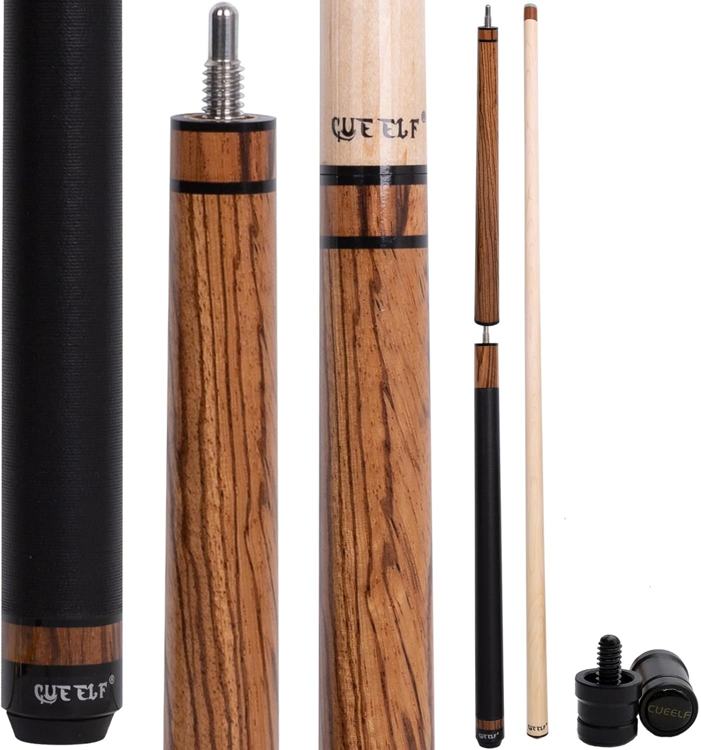 CUEELF Heavy Hitter Jump Break Cue - 58 Inch Pool Stick
