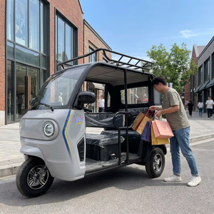Tricycle électrique compact à faible vitesse fabriqué en Chine, trois places, léger, pour personnes âgées, véhicule électrique de mobilité 60V, OEM/personnalisation d'usine - Product Image 5