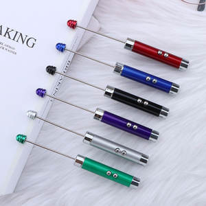 Détecteur de monnaie contrefaite en métal, gadgets fantaisie, ajouter des perles, lampe de poche laser rouge violet - Product Image 1