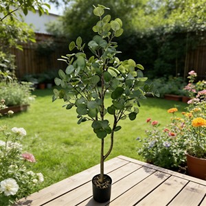 <b>Artificial</b> Eucalyptus <b>Tree</b> for Living Room Floor Simulation - Product Image 3