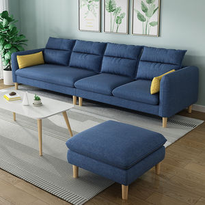 आधुनिक न्यूनतम nordic प्रौद्योगिकी कपड़े छोटे अपार्टमेंट एकल सीट आर्थिक अपार्टमेंट किराये सोफा - Product Image 3