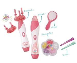 240 Hair Gems Machine Toy Set for Girls Makeup Play DIY Diamond