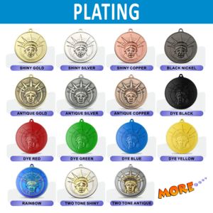 Medallas de carrera de motos 5K baratas personalizadas de los Emiratos Árabes Unidos y transferencia de cinta a medalla de la Liga de Campeones - Product Image 5