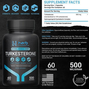 निजी लेबल turkesterone 800mg कैप्सूल अनुकूलित सूत्र turkesterone कैप्सूल - Product Image 4