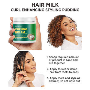 <span class=keywords><strong>Bellezon</strong></span> Venta al por mayor Curl Definition Cream Frizzy Hair Wave Curl Control Curl Enhacing Cream - Product Image 5