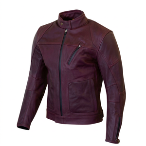 Chaqueta de Motocicleta de Invierno para Hombre, de Cuero Genuino, Transpirable, de Primera Calidad, para Deportes de Carreras, de Secado Rápido y Ligera - Product Image 1