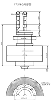 ITL15-2 à haute fréquence de tube d'oscillation, ITL15-2 de tube de triode d'amplificateur de puissance de radiofréquence