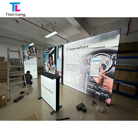 Tianlang En gros pour événements et expositions : Supports de bannières en tissu, Boîtes lumineuses SEG, Toiles de fond avec impression de logo personnalisée, Boîtes lumineuses d'affichage rétroéclairées