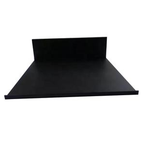 Decorazione per la casa a forma di L Display ripiani galleggianti appesi a parete in alluminio profilo Rack con Led illuminato - Product Image 2