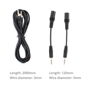 Ensemble d'antennes directionnelles RadioMaster 2,4 GHz avec câble d'entraînement TX16S/12/T8 en plastique pour radios - Product Image 5