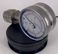 Manomètre à tube Bourdon Wika, en acier inoxydable pour l'industrie des processus, versions de sécurité modèles 232.30 et 233.30