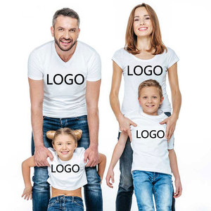 T-shirt manches courtes père <span class=keywords><strong>fils</strong></span> pour enfants, vêtements assortis, famille, personnalisé, imprimé - Product Image 4