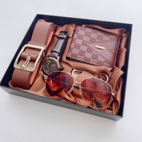 Montres mécaniques EYKI de haute qualité, résistantes à l'eau, bracelet en cuir, ensemble montre et bracelet avec boîte