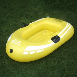 Kayak gonflable en PVC en promotion, monoplace ou biplace, bateau gonflable pour enfants, canoë d'été pour divertissement aquatique en extérieur - Product Image 5