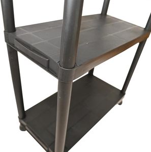 3 שכבות פלסטיק מדפים המוסכים מדפים המוסכים יחידת אחסון הבית - Product Image 4