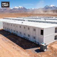 Conteneur Démontable à Assemblage Rapide, Dortoir Modulaire Préfabriqué pour Personnel, Logement de Campement Minier, Marché Péruvien