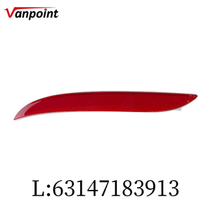 63147183913 63147183914 แถบสะท้อนแสงกันชนหลัง ซ้าย+ขวา สำหรับ <span class=keywords><strong>BMW</strong></span> ซีรีส์ 5 <span class=keywords><strong>E60</strong></span> 528i 535i ปี 2007-2010 มีสินค้าพร้อมส่ง - Product Image 2