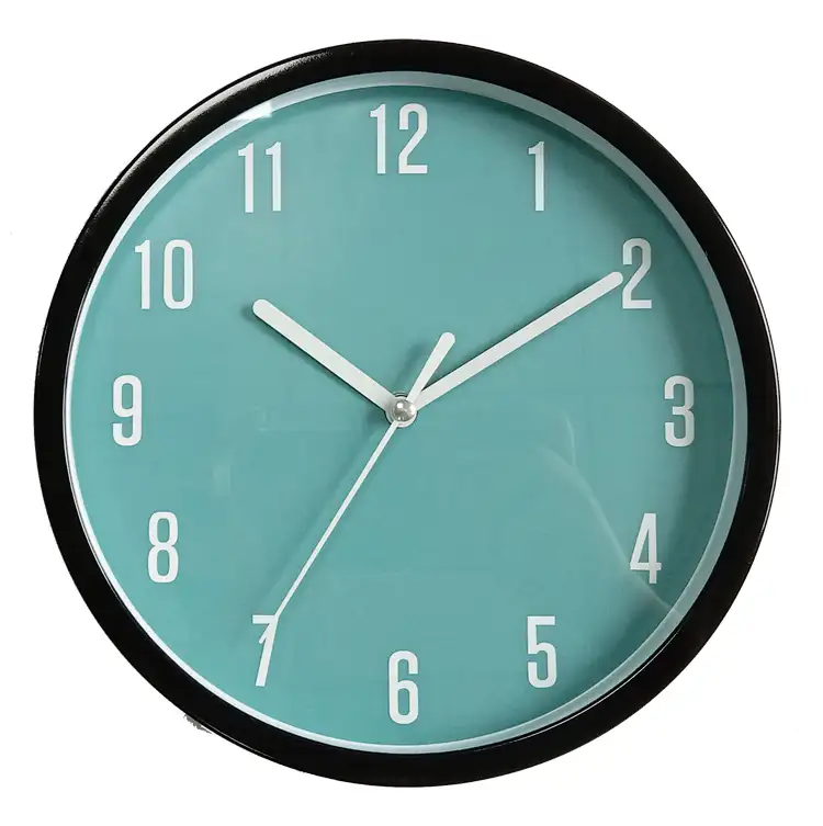 モダンなデザインの販促用プラスチック製壁掛け時計
