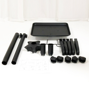 Carrito de Peluquería Metálico para Salón de Belleza, Bandeja de Aluminio Ajustable para Herramientas de Spa - Product Image 1
